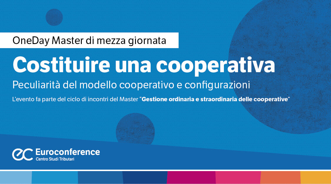 Immagine Costituire una cooperativa | Euroconference
